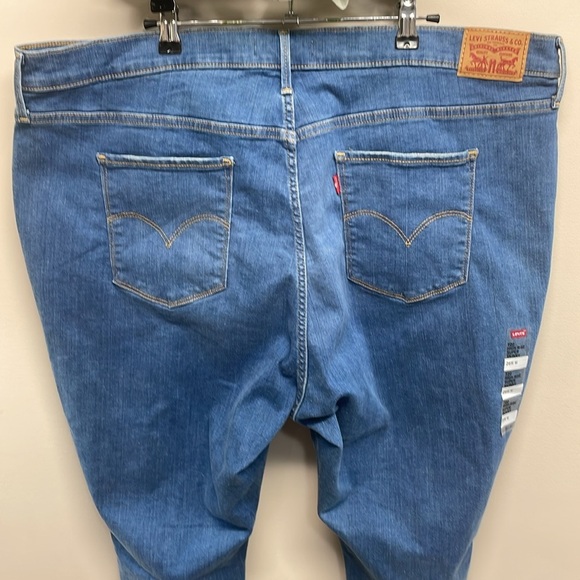 NWT Levi’s 720 High Rise Super Skinny Denim Jeans Distressed 26W - Picture 5 of 16